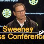 Don Sweeney speaks with media after Trade Deadline