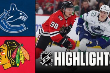 Canucks vs. Blackhawks | NHL Highlights | March 06, 2026