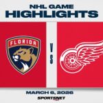 NHL Highlights | Panthers vs. Red Wings - March 6, 2026