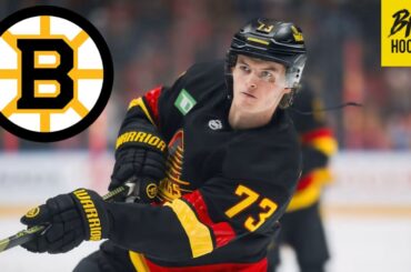 Boston Bruins Trade For Lukas Reichel From The Vancouver Canucks