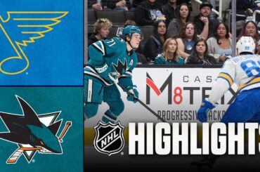 Blues vs. Sharks | NHL Highlights | March 06, 2026