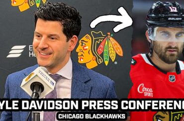 KYLE DAVIDSON PRESS CONFERENCE: Chicago Blackhawks GM Breaks Down Trade Deadline Moves