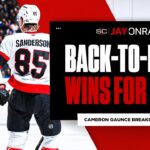 ‘Winning cures everything’: Gaunce on critical back-to-back wins for Senators