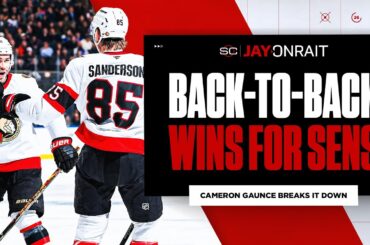 ‘Winning cures everything’: Gaunce on critical back-to-back wins for Senators