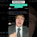 BREAKING! Bobby McMann TRADED To The Seattle Kraken!