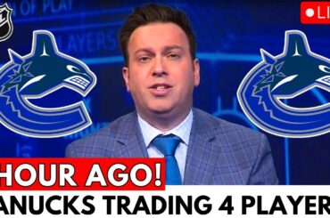 NHL BOMBSHELL! CANUCKS TRADING 4 PLAYERS AT TRADE DEADLINE TO REBUILD THE ROSTER! CANUCKS NEWS