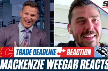 MacKenzie Weegar Reacts to Being Traded to Utah | 2026 NHL Trade Deadline