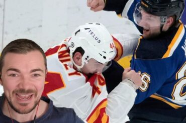 Australian reacts to Australian 🤣 Nathan Walker hockey goals and fights!