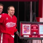 Kane honored by Modano and Wings as #1 American scorer
