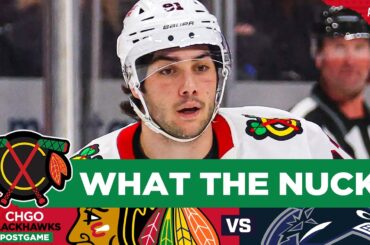 BLACKHAWKS POSTGAME: Chicago's YOUNG Roster Can't Get Past the Vancouver Canucks | CHGO Blackhawks