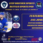#Sabrehood and #LetsGoAmerks Defenseman Zac Jones joins the show