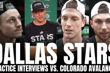 Glen Gulutzan, Roope Hintz, Michael Bunting & Tyler Myers Discuss Dallas NHL Trade Deadline Trades