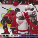 Simon Edvinsson 🆚  Brady Tkachuk 🆚 Dylan Cozens🥊🥊