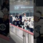 Seattle Kraken Training Camp 🐙 #seakraken #kraken #seattlekraken #iceplex