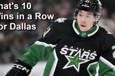 Stars Set Team Record with Tenth Straight Win