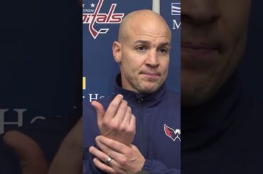 Spencer Carbery shares emotional departure with Nic Dowd 🥹 ❤️ #capitals #nhl #shorts