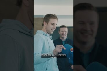 Brayden Schenn Meets The New York Islanders Staff