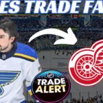Breaking News: NHL Trade - Blues Trade Justin Faulk To Red Wings