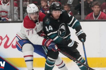 Kiefer Sherwood Buries First Goal With Sharks After Sweet Feed From Kurashev