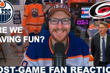 BLOWN AWAY! Post-Game Fan Reaction: Oilers vs Hurricanes