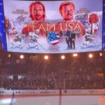 Vegas Crowd ERUPTS With “USA! USA!” as Golden Knights Honor Team USA Members