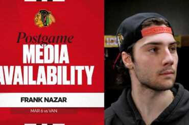 “We’re here to play for Chicago.” | Frank Nazar Postgame 3.6.26