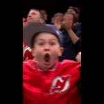 Nico Hischier with a Short Goal vs. New York Rangers