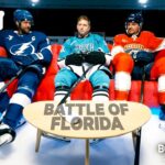 Sam Reinhart Crashes Victor Hedman's Interview | On the Couch With Colby