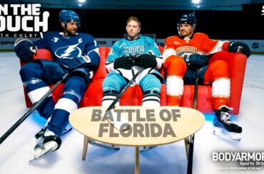 Sam Reinhart Crashes Victor Hedman's Interview | On the Couch With Colby