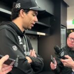 Quinton Byfield Reacts to Kings' Loss to Shorthanded Golden Knights