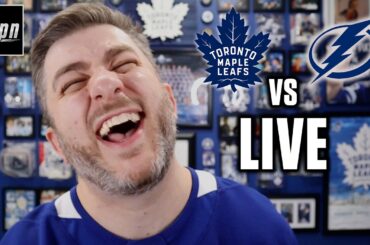 Toronto Maple Leafs vs Tampa Bay Lightning | LIVE w/ Steve Dangle