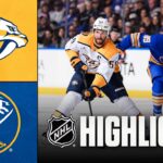 Predators vs. Sabres | NHL Highlights | March 07, 2026