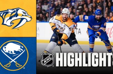Predators vs. Sabres | NHL Highlights | March 07, 2026