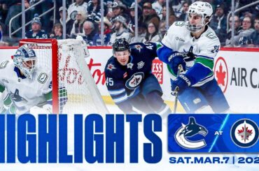 Game in 10 | Vancouver Canucks at Winnipeg Jets (Mar 7, 2026)