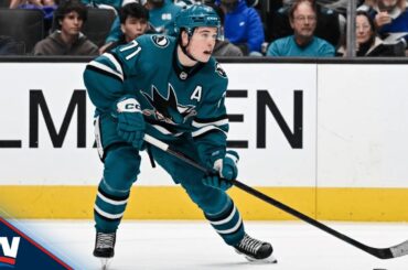 Sharks' Celebrini rifles wicked wrist shot past Blues' Binnington