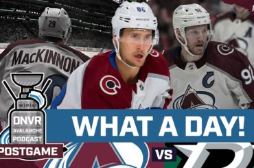 Marty Necas goes Super saiyan in Avalanche comeback win over Dallas Stars | DNVR Avalanche Postgame
