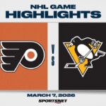 NHL Highlights | Flyers vs. Penguins - March 7, 2026