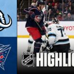 Mammoth vs. Blue Jackets | NHL Highlights | March 07, 2026
