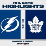 NHL Highlights | Lightning vs. Maple Leafs - March 7, 2026