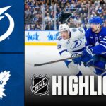 Lightning vs. Maple Leafs | NHL Highlights | March 07, 2026