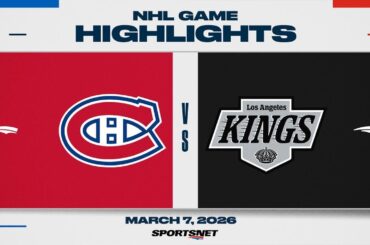 NHL Highlights | Canadiens vs. Kings - March 7, 2026