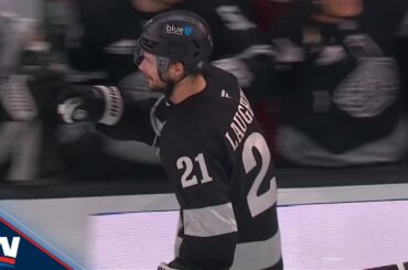 Scott Laughton Finds Back Of Net To Score In Kings Debut