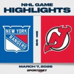 NHL Highlights | Rangers vs. Devils - March 7, 2026