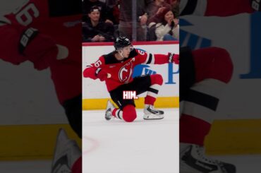 Who does he play for? #shorts #jackhughes #hughes86 #njdevils #devilsvsrangers #nhl #hockey #usa