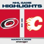 NHL Highlights | Hurricanes vs. Flames - March 7, 2026