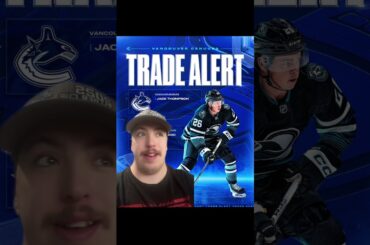 The Canucks Trade Jett Woo for Jack Thompson! #canucks #canucksnation #canuckshockey #canucksfan
