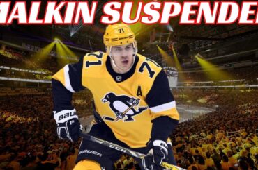 Breaking News: Penguins Evgeni Malkin SUSPENDED For Slashing Rasmus Dahlin