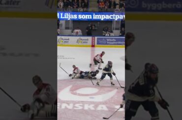 Ville Svensson får skridsko i ansiktet (Växjö Lakers HC Örebro HK Vida Arena SHL Sverige) (#Shorts)