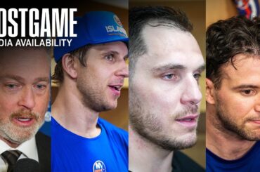New York Islanders Postgame Availability | NYI at SJS