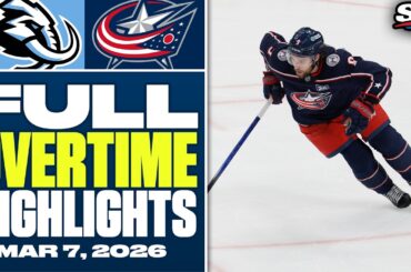 Utah Mammoth at Columbus Blue Jackets | FULL Overtime Highlights - March 7, 2026